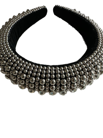 Holly Head Band - Silver