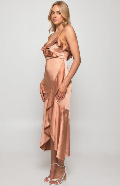 Selena Dress - Bronze