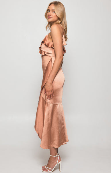 Selena Dress - Bronze