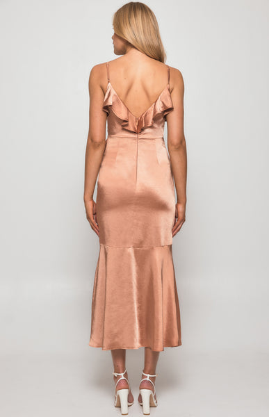 Selena Dress - Bronze