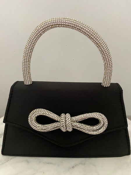 Jessica Diamanté Bag - Black