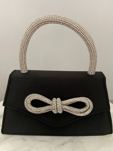 Jessica Diamanté Bag - Black