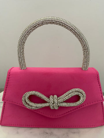 Jessica Bag Diamanté - Pink